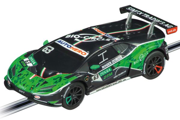 Carrera 20064228 GO!!! Lamborghini Huracan "Mirko Bortolotti #63" grün Fahrzeug