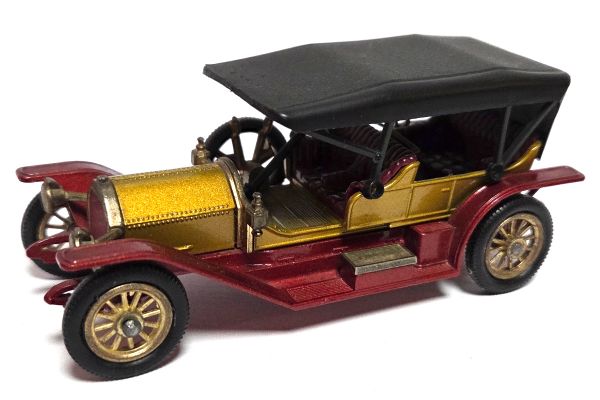 gebraucht! Matchbox Y-9 Simplex gold/rot 1912 Maßstab ca. 1:48 - fast wie neu