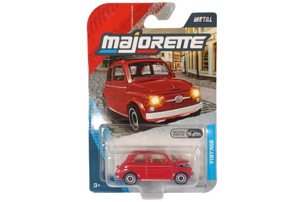 Majorette Fiat 500 D rot - Vintage