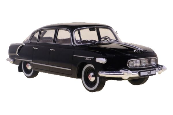 ***Whitebox WB124215 Tatra 603 schwarz 1956 Maßstab 1:24 Modellauto