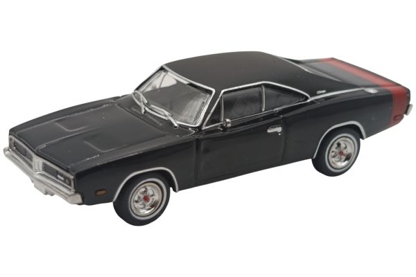 Brekina Dodge Charger 1969 schwarz 1:87