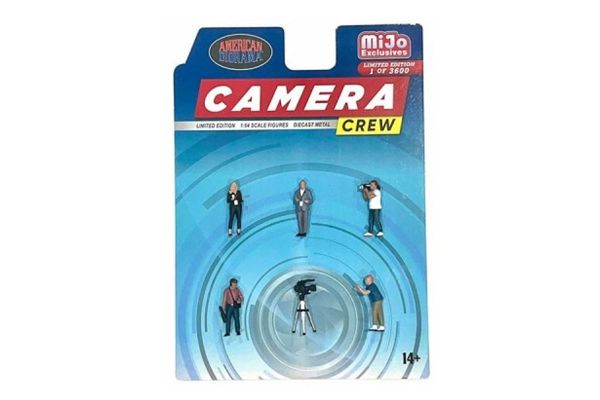 American Diorama AD76526 Figurenset "Camera Crew Set" mijo Exclusives Maßstab 1:64