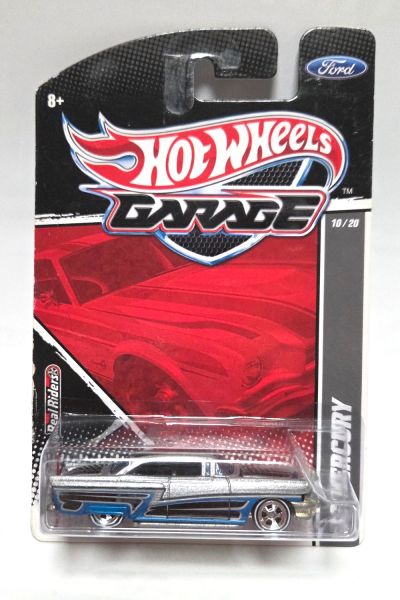 NOS! Hot Wheels T8283 Mercury 1956 silber - Blister mit Protector