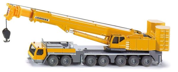 Siku 1886 Liebherr Mobilkran 7-Achser gelb Maßstab 1:87 Autokran
