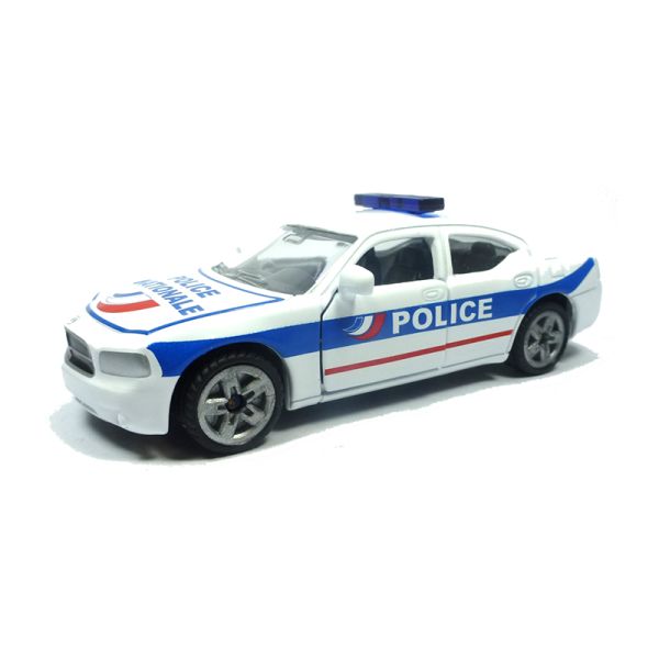Siku 1402 Dodge Charger &quot;Police Nationale&quot; weiss/blau/rot (Blister)