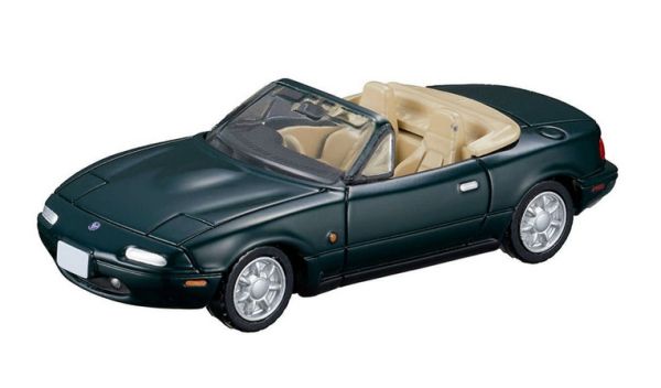 Tomica Premium 14 Maza MX-5 Eunos Roadster dunkelgrün Maßstab 1:57