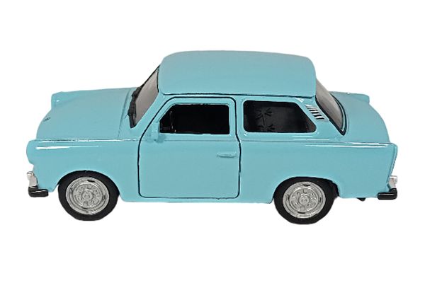 Nex Trabant 601 hellblau mit Rückzugmotor