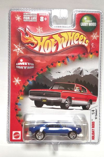NOS! Hot Wheels H4684 Chevy Camaro 1967 blau - Blister