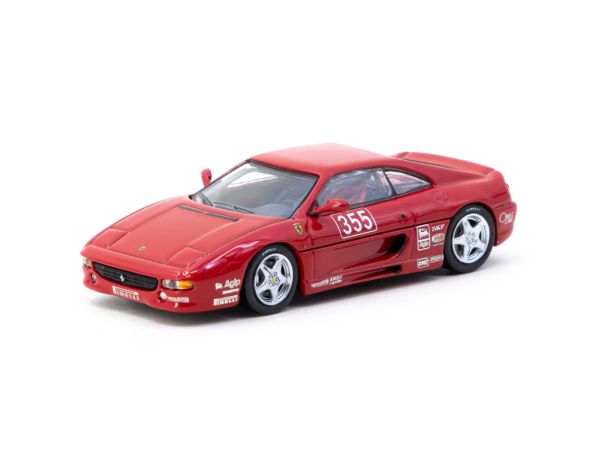 Tarmac Ferrari F355 Challenge Presentation Car rot 1:64