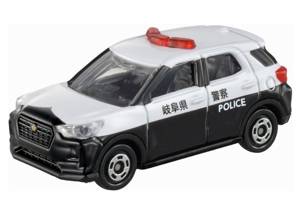 Tomica TO081 Daihatsu Rocky Police Car 1:61