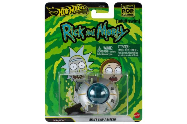 Hot Wheels HXD63-JHW95 Rick's Ship - Rick and Morty 1:64