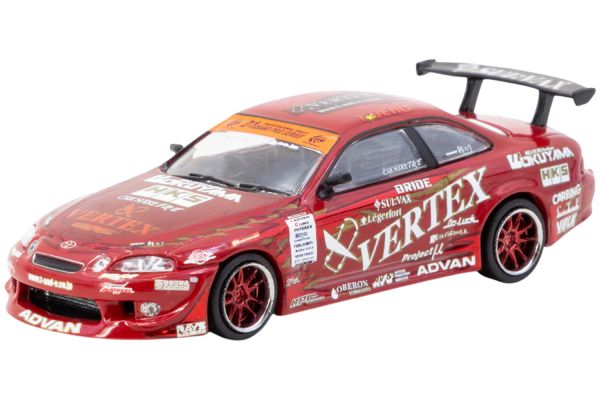 Tarmac VERTEX Ridge TE3005 Soarer rot 1:64 + Tarmac Cards