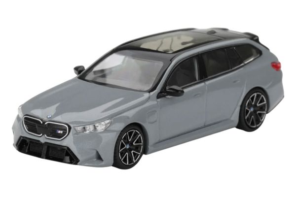 MiniGT 1096 BMW M5 Touring (G99) 2025 grau metallic 1:64