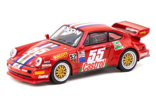 Tarmac Porsche 911 RSR 3.8 rot #55 Castrol 1:64