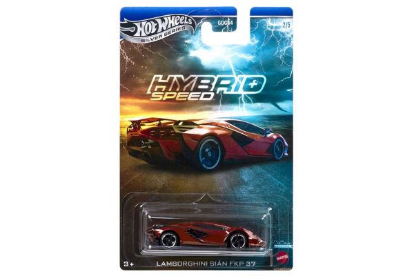 Hot Wheels GDG44-JCB77 Lamborghini Sian FKP 37 rot metallic - Hybrid Speed