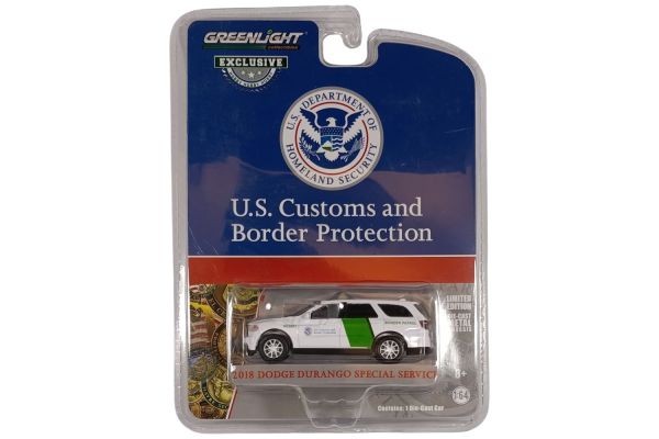 Greenlight Dodge Durango Special Service 2018 weiss - Exclusive