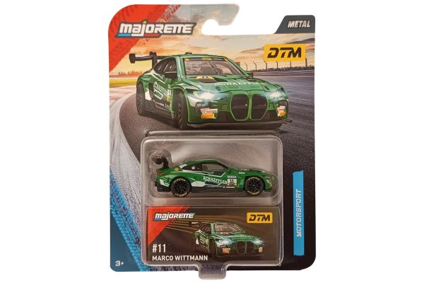 Majorette BMW M4 GT3 Evo #11 Wittmann grün
