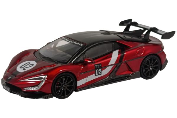 INNO64 Yangwang U9 Xtreme Test Car 2025 chromrot 1:64