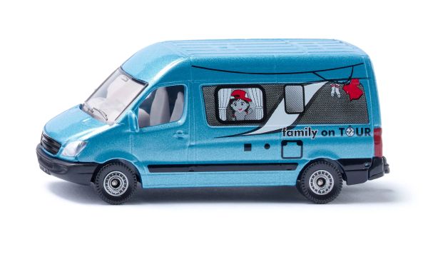 Siku 1559 Mercedes Sprinter Campervan blau (Blister)