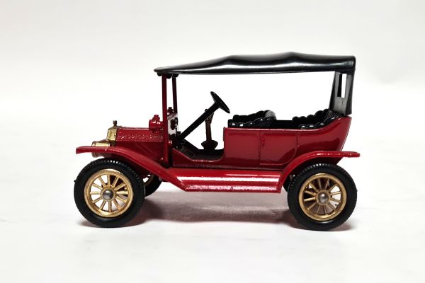 gebraucht! Matchbox Y-1 Ford Model "T" rot 1911 Maßstab ca. 1:42 Modellauto - fast wie neu