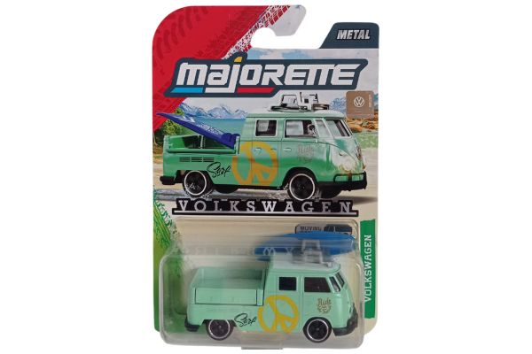 Majorette 8504100000 VW T1 Pickup mintgrün - Volkswagen1:64