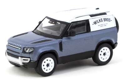Schuco Land Rover 88 Modellauto 1:87 – Ohne Softtop, In Weiß/schwarzem Zebra-Design, Mit Metallkarosserie & Vielen Details