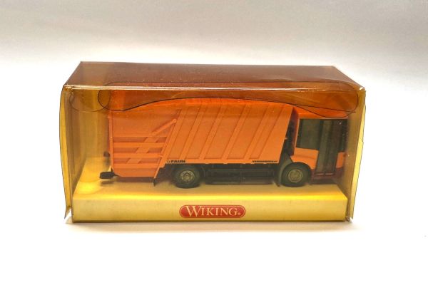 NOS! Wiking Mercedes-Benz Econic Faun Müllwagen orange 1:87