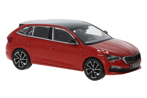 IXO Models CLC527 Skoda Scala rot 2019 Maßstab 1:43 Modellauto