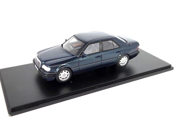 NOS! Spark Mercedes-Benz 500E 1986 (124) dunkelgrün 1:43