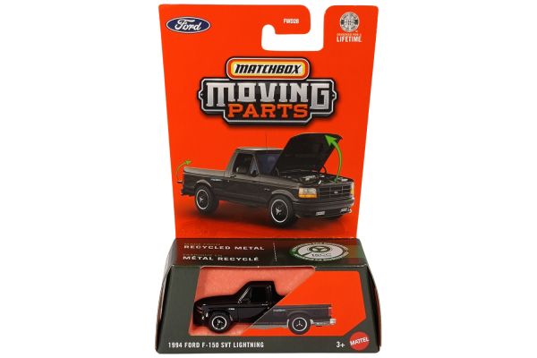 Matchbox FWD28-JHV65 Ford F-150 SVT Lightning 1994 schwarz - Moving Parts 2026 1:64