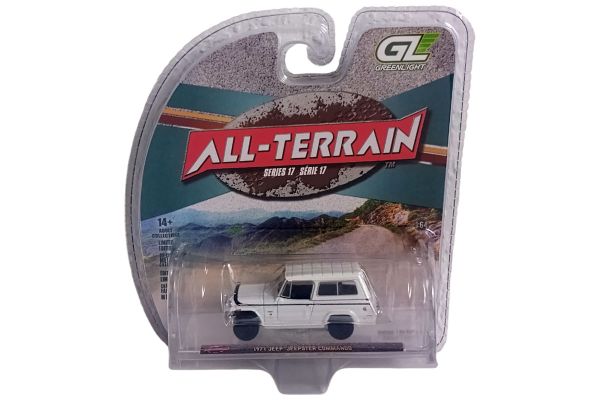 Greenlight 35310-C Jeep Jeepster Commando weiss 1971 - All-Terrain Series 1:64