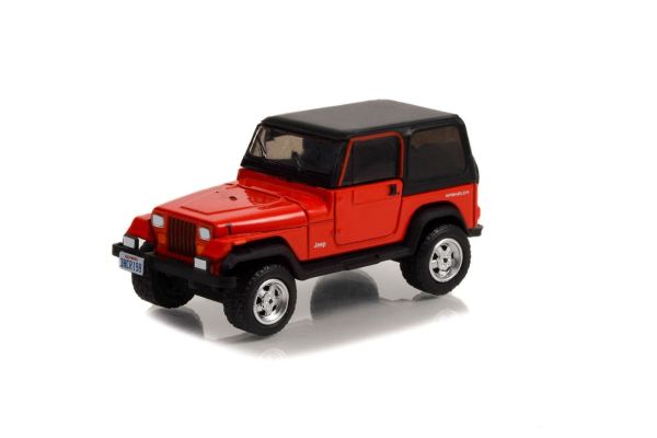 Greenlight 44970-B Jeep Wrangler rot 1994 "Beverly Hills 90210" - Hollywood 37 Maßstab 1:64 Modellau