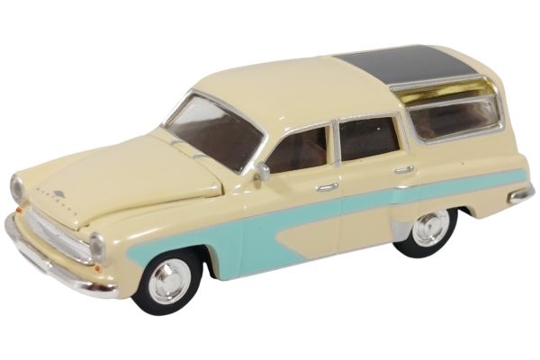 Brekina Wartburg 311 Camping 1959 hellbeige/hellblau