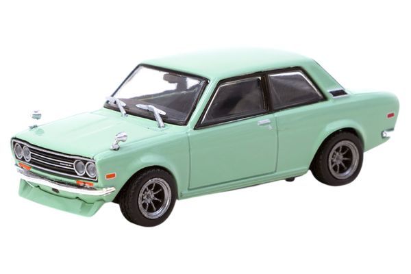 Tarmac Datsun 510 hellgrün 1:64