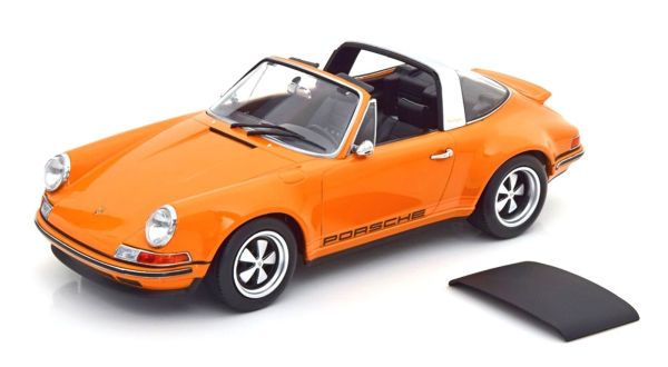 KK-Scale 180472 Porsche Singer 911 targa orange Maßstab 1:18 Modellauto