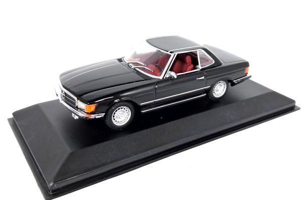 NOS! Minichamps Mercedes-Benz 350SL (R107) schwarz 1:43