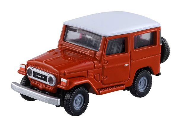 Tomica Premium 04 Toyota Land Cruiser rot, Dach weiss Maßstab 1:60 Modellauto