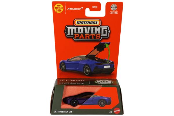 Matchbox FWD28-JHV28 McLaren GTS 2024 lila metallic - Moving Parts 2026 1:64