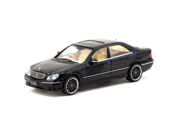 Tarmac Mercedes Benz S-Klasse (W220) Wald schwarz 1:64