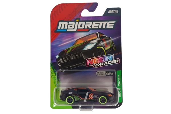 Majorette Nissan Z schwarz/hellgrün - Neon Racer 1:64