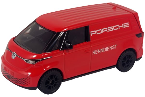 Siku 1121 VW ID.Buzz Cargo Porsche Renndienst rot