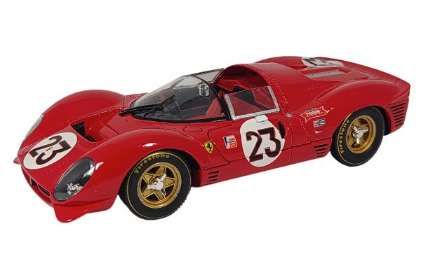 Bburago Ferrari 330 P4 Daytona #23 rot 1697 1:24