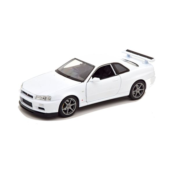 Welly Nissan Skyline GT-R (R34) 1999 weiss 1:24