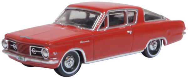 Oxford 87PB65002 Plymouth Barracuda 1965 rot 1:87