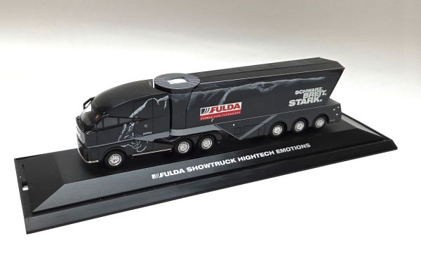 NOS! Herpa MAN Fulda Showtruck Hightech Emotions schwarz 1:87