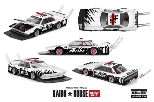 ***PREORDER Kaidohouse Kaido Star Police 1985 weiss/schwarz