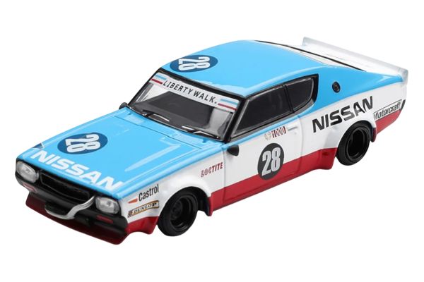 ***PREORDER MiniGT Nissan Skyline GT-R (KPGC110) Kenmeri Liberty Walk Nissan Racing '75 Concept hell