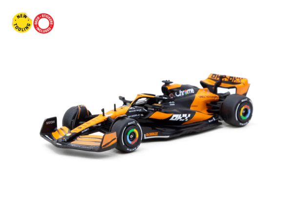 Tarmac McLaren MCL60 Livery Show Car 2024 orange/schwarz 1:64