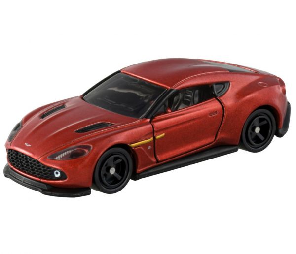 Tomica TO010 Aston Martin Vanquish Zagato rot metallic Maßstab 1:62 Modellauto