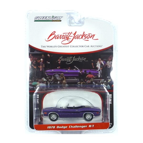Greenlight 37200-E Dodge Challenger R/T lila metallic - Barrett Jackson 1:64